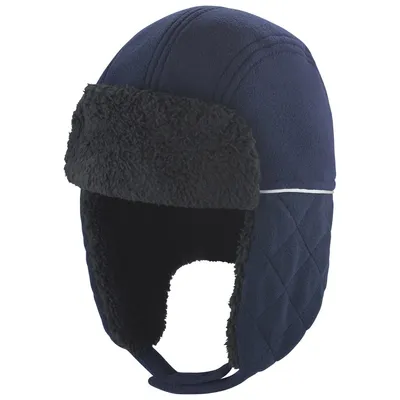 Produktbild von Result Winter Essentials - "Ocean" Trapper-Hut für Herren/Damen Uni PC5992 (S-M) (Marineblau/Schwarz)