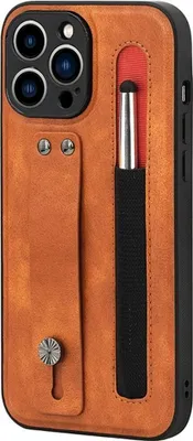 Produktbild von König Design Hülle kompatibel mit Apple iPhone 13 Pro Kunststoff Soft Handyhülle - Handy Case Braun