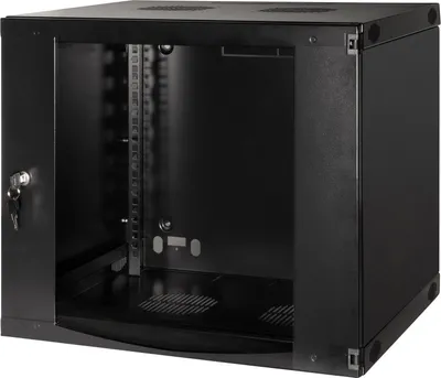 Produktbild von LogiLink W09F64B, Wandmontiertes Regal, 50 kg, 17 kg, Schwarz, Grau