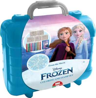 Obrázok produktu pre Multiprint Frozen 2, Súprava detských pečiatok, 3 rok / roky, Netoxické, Viacfarebný