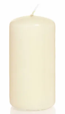 Produktbild von Wiedemann 618323.003 Stumpenkerze - 150 x 80 mm, mit ASF, elfenbein
