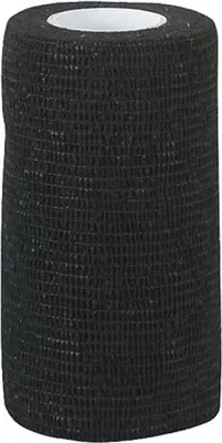 Produktbild von Kerbl EquiLastic selbsthaftende Bandage, 7.5 cm breit, schwarz