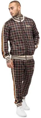 Productafbeelding van Lonsdale Hedley Slim Fit Trainingspak, bruin, maat L, kleur bruin