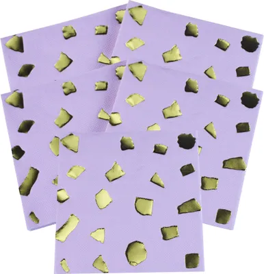 Produktbild von CANDeal 100 Stück Papierservietten Tissue Servietten Decoupage Dekoration Festliche Partybedarf 33x33cm