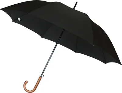 Produktbild von Pierre Cardin SCHWARZER Automatik-Regenschirm mit Golfgriff