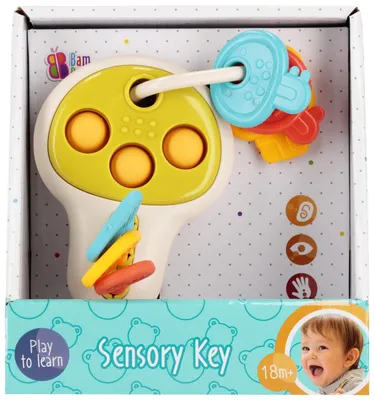 Obrázok produktu pre Zabawka Sensoryczna Bam Bam Kluczyki