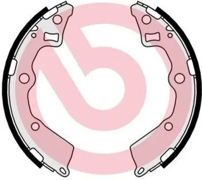 Produktbild von BREMBO Bremsbackensatz Trommelbremse Hinten für KIA Picanto (SA) 180mm S 30 538