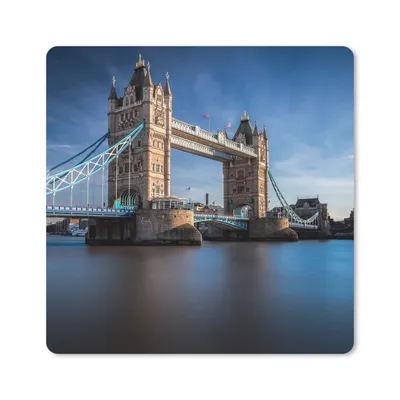 Produktbild von MuchoWow® Mauspad Mousepad Tower Bridge - Themse - London 30x30 cm - Mousepads - Maus Mat - Pad - Mausunterlage - Gaming