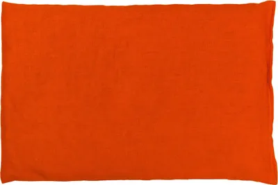 Produktbild von Johanniskernkissen 30 x 20 cm, orange - Als Wärmekissen & Kältekissen - Kissen für Mikrowelle und Backofen - 30x20cm