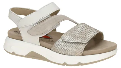 Produktbild von Gabor Rollingsoft  Sandalen Plat - beige - Maat 8