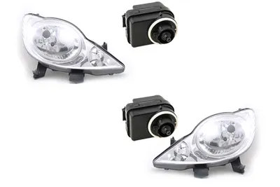 Immagine prodotto di Johns, fari adatti a Peugeot 107 06/2005-01/2012 Sinistra Destra con servomotore 620874 620674 6224C0 9602407480 9632162280