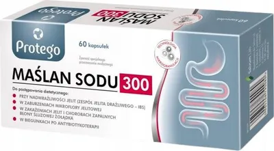Produktbild von Protego Maślan Sodu 300, 60 kapsułek