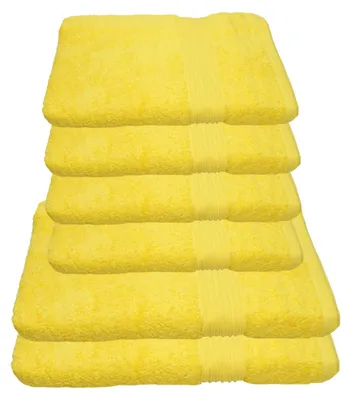 Produktbild von Julie Julsen Handtuch Set Gelb,Set:6 tlg. 2 Bade- 4 Handtücher