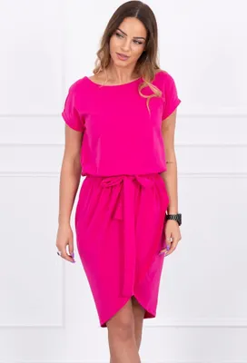 Zdjęcie produktu dla Mini sukienka damska Kesi Regular Fuchsia Universal