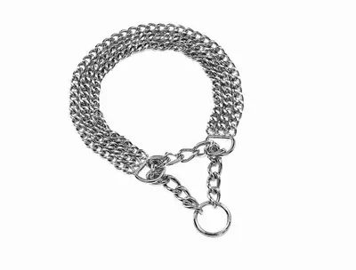 Obrázok produktu pre Trojradová reťazová tlmivka Nobby chróm D: 50 cm, Ø 2,0 mm