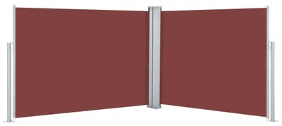 Produktbild von vidaXL Ausziehbare Seitenmarkise Braun 100 x 1000 cm