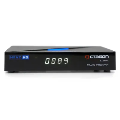 Obrázek produktu pro OCTAGON SX889 WL Full HD IP H.265 WiFi LAN HDMI Linux TV IP Media Player Black