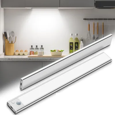 LED-Küchenleuchte mit Bewegungssensor, 2er-Set, 20 cm, dimmbar, kabellos