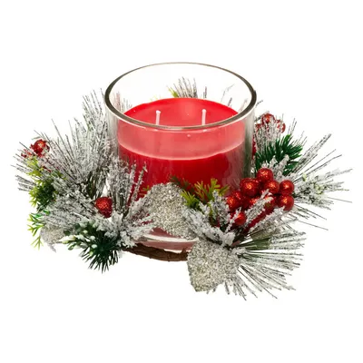 Image de Décorations de Noël avec bougie, 210 g