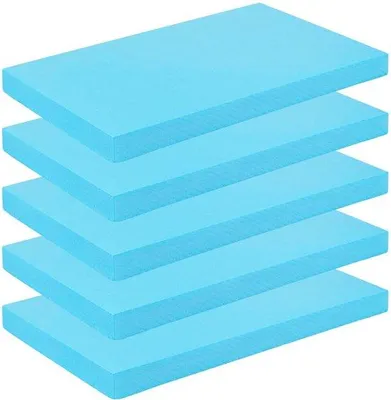 Productafbeelding van 5 stuks schuimplaat, hardschuimplaat, piepschuimplaat, knutselplaat, model hardschuim, doe-het-zelf piepschuimplaten, handgemaakt, hardschuimplaat voor landschapsmodellering