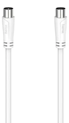 Produktbild von Hama 00205048, 7,5 m, Koaxial, Koaxial, Weiß