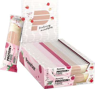 Produktbild von Powerbar Protein Plus Fibre Raspberry Yoghurt 16x35g