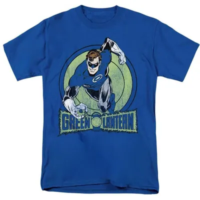 Obrázok produktu pre Tričko Green Lantern – uni, pánske/dámske, model TV38284 (XXL) (tmavomodrá)