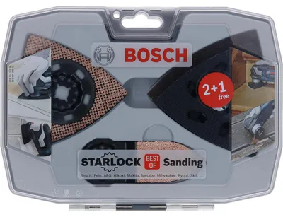 Immagine prodotto di Set di levigatura Starlock AVZ 93 G/90 RT6/32 RT4, Carta abrasiva per legno e vernice (3x)