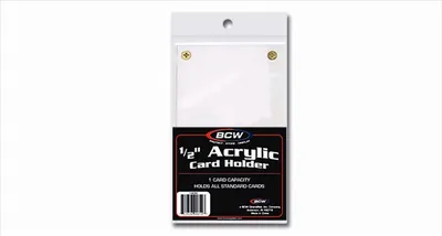 Produktbild von BCW Schraubhalter 1/2" Acryl 1,27 cm (4 Schrauben)