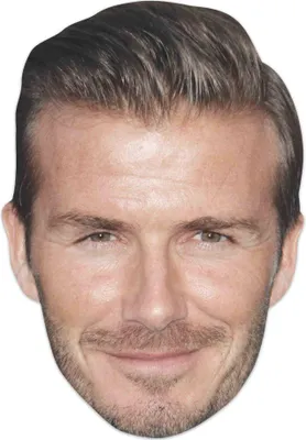 Immagine prodotto di Maschera delle celebrità - Maschere - David Beckham
