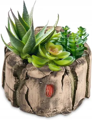 Zdjęcie produktu dla Doniczka ceramiczna retro dekoracyjna z chińskim wzorem 1 sztuka