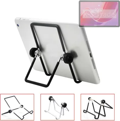 Produktbild von K-S-Trade Tablet-Ständer Tablet-Halterung Tablet-Aufsteller kompatibel mit Lenovo Tab K11 (Enhanced Edition) LTE faltbarer Tischständer Tablet