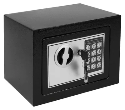 Immagine prodotto di Codice cassaforte 23×17,5×17 cm, nero