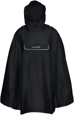 Produktbild von VAUDE Valdipino Poncho, Farbe:black, Größe:L