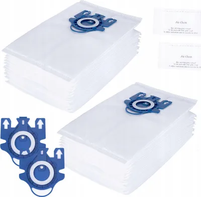 Immagine prodotto di Rosfix Set Sacchetti per Aspirapolvere 24x + 4x Filtri – Ricambio per Miele S800 – S858, S600 – S658, C1 – C3, Hoover T2001 – T5639 | Tecnologia 3D