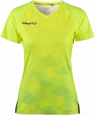 Produktbild von Craft Premier Fade Trikot Kurzarm Damen - Neongelb