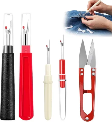 Produktbild von Nahttrenner Set mit Ergonomischem Griff für Anfänger und Fortgeschrittene