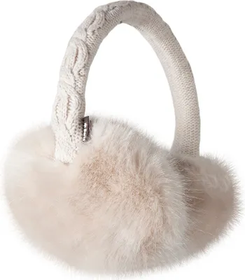 Image de BARTS Cache-oreilles pour femmes - Fur Earmuffs, One Size Blanc