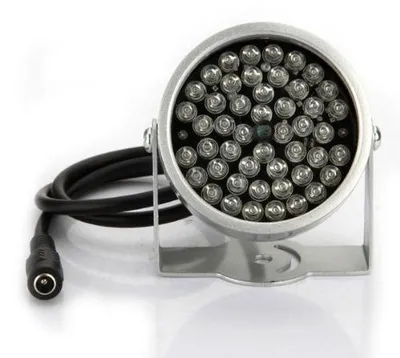 2x 48 LED IR-Strahler für Überwachungskamera, Nachtsicht