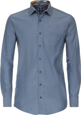 Produktbild von REDMOND Übergrößen Langarmhemd Blau 6XL Comfort Fit