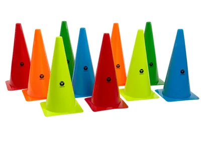 Produktbild von tanga sports® Markierkegel 10er-Set MAXI