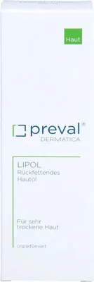 Produktbild von preval Lipol rückfettendes Hautöl für sehr trockene Haut, 100 ml Öl