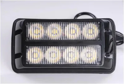 Produktbild von LED-Warnleuchte, orange, PREDATOR, 8 x 3W