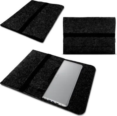 Produktbild von Schutzhülle für Samsung Galaxy Tab S11 S10 S9 Ultra 14,6 Zoll Tasche Hülle FilzFarben:Dunkel Grau