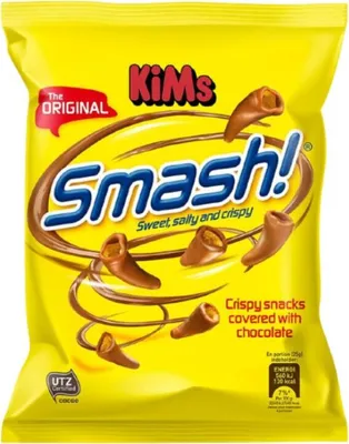 Produktbild von Original Smash Chips mit Schokolade 100g