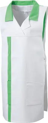 Produktbild von Überwurfschürze Fb. lemongreen Gr. I  : Größe I : 50% Polyester 50% Baumwolle 210 g/m² : lemon green