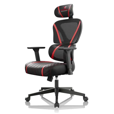 Produktbild von LAPAMAX Gamingstuhl mit Doppelrückenlehne, 2D-Kopfstütze und 3D-Armlehnen für Homeoffice und Gaming