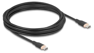Obrázok produktu pre DeLOCK 81240, 4 m, USB C, USB C, USB 2.0, 0,48 Gbit/s, Čierna