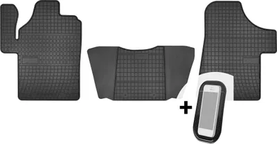 Immagine prodotto di Tappetini in gomma tappetini per auto tappetini per auto personalizzati set da 3 pezzi - adatto per Mercedes Vito Viano 2003-2018