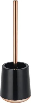 Imagen del producto de Soporte para cepillos de inodoro/WC, fabricado en plástico, color /color cobre, 38 cm